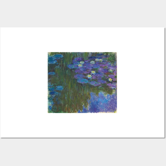 Waterlilies - Claude Monet Wall Art by themasters